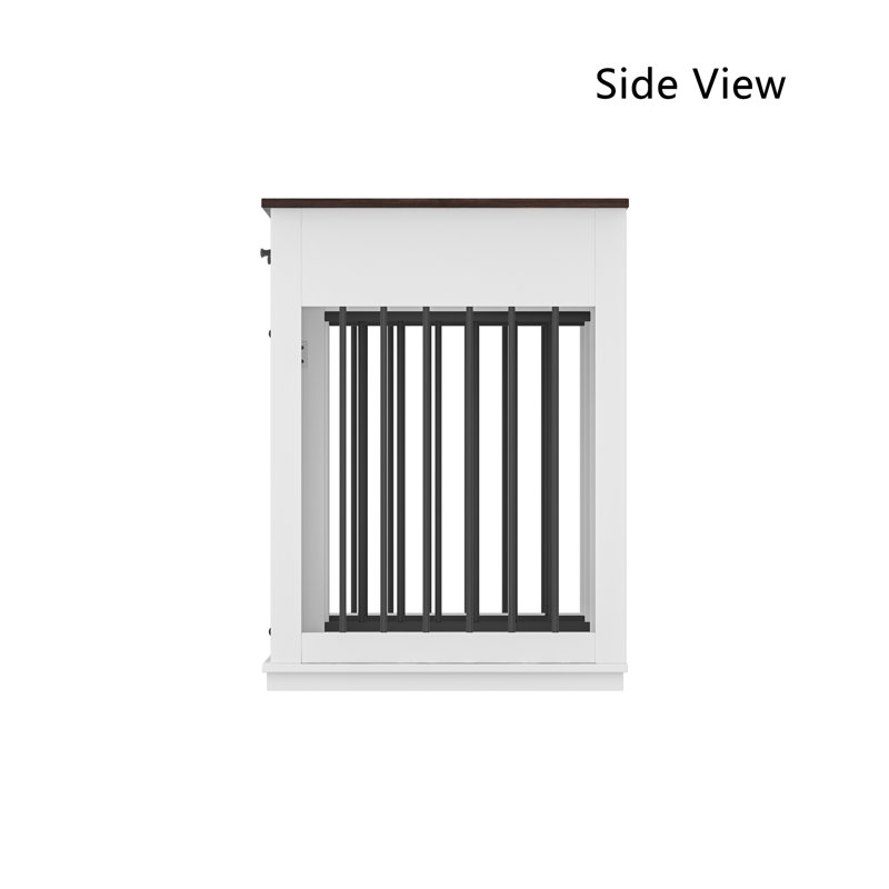 Tucker Murphy Pet™ Large Dog Crate Furniture With 3 Drawers And 2